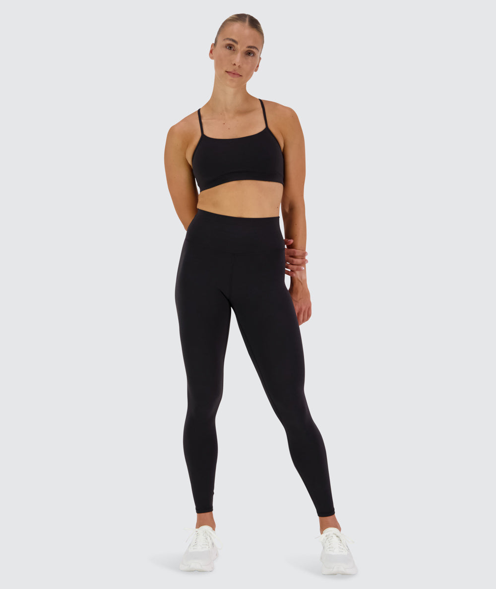 Supersoft legging for everything, Model 176 cm / size S#color_black