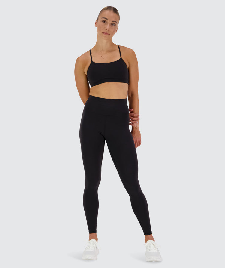 Supersoft legging for everything, Model 176 cm / size S#color_black