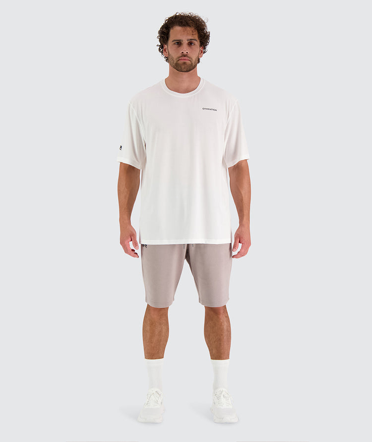 Men's organic cotton sweatshort#color_sand