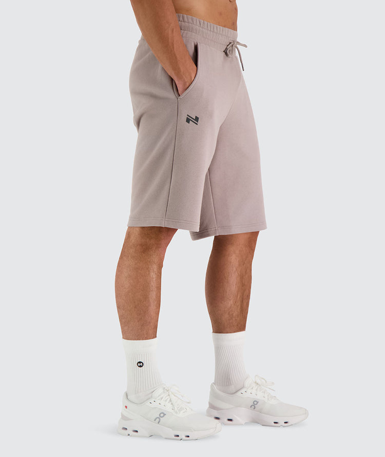 Men's organic cotton sweatshort#color_sand