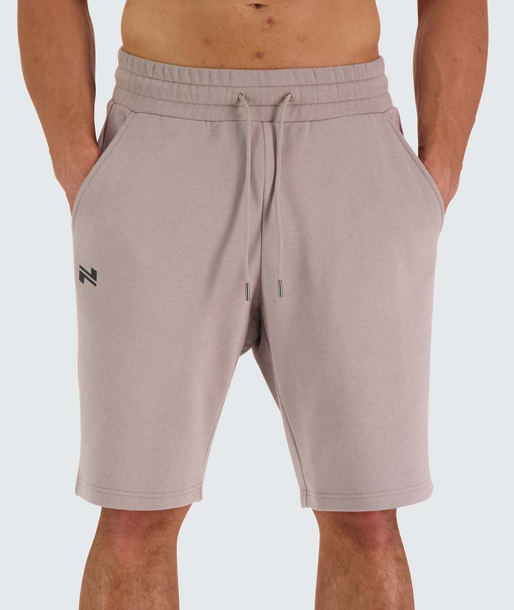 Men's organic cotton sweatshort#color_sand