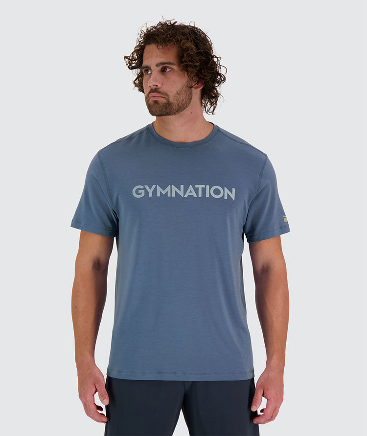 best training t-shirt, Model 179 cm / size L#color_moonlight-blue