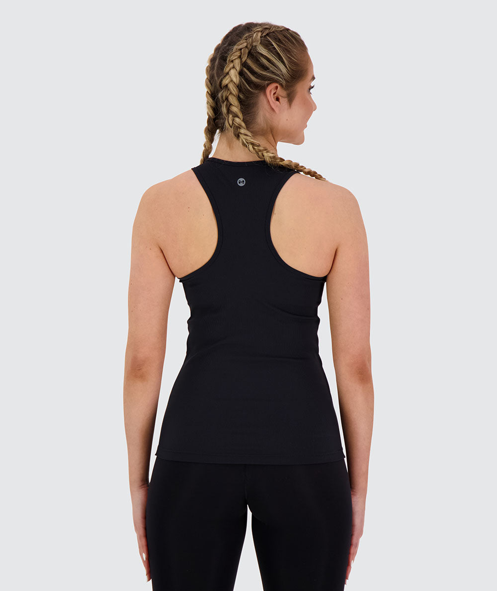 women's ribbed tank top #color_black