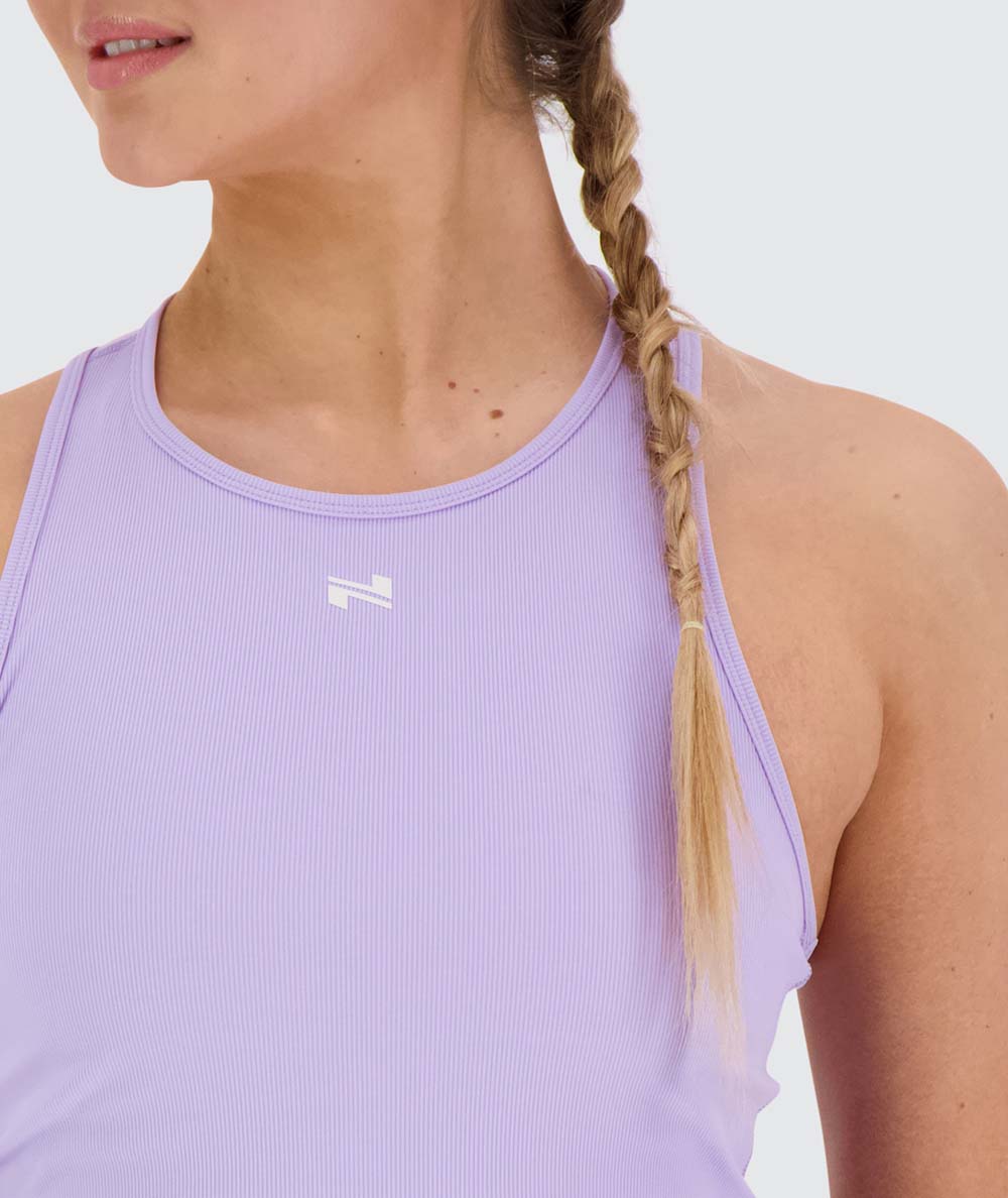 women's ribbed tank top #color_lavender