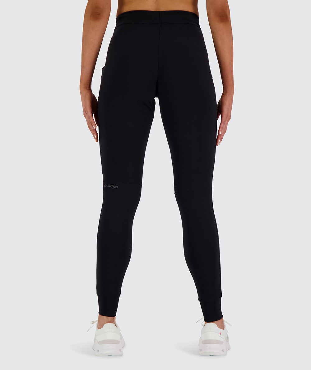 Black Training Joggers For Women #color_black