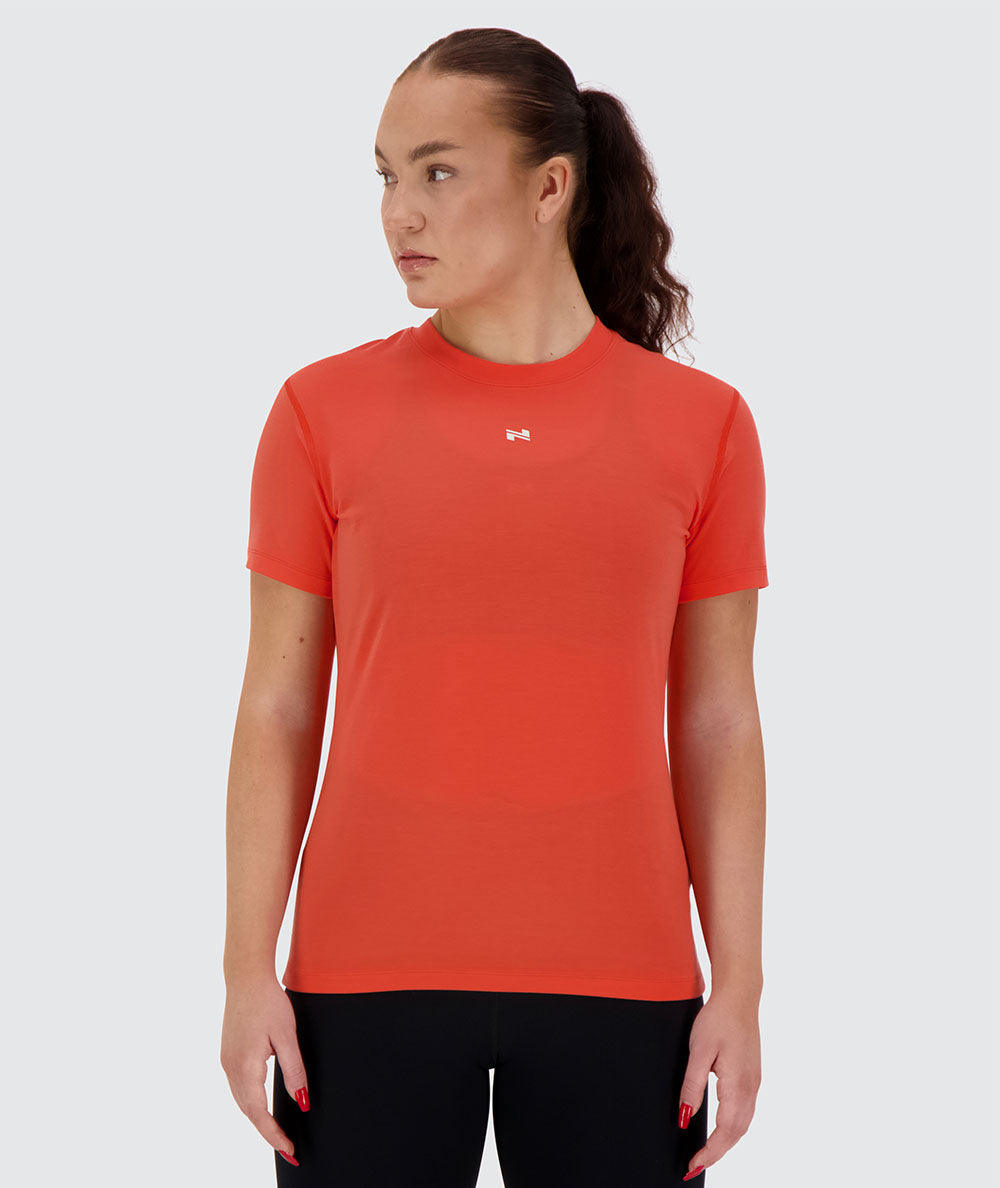 Women's Training Tee #color_poppy-red