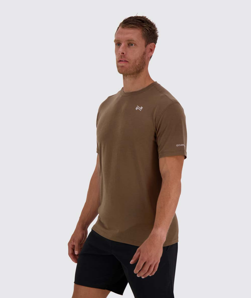 Men's t-shirt for working out #color_espresso