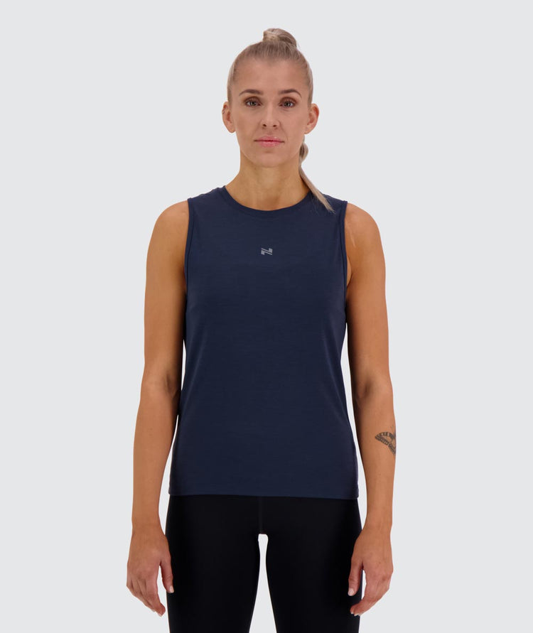 women's tank top#color_navy