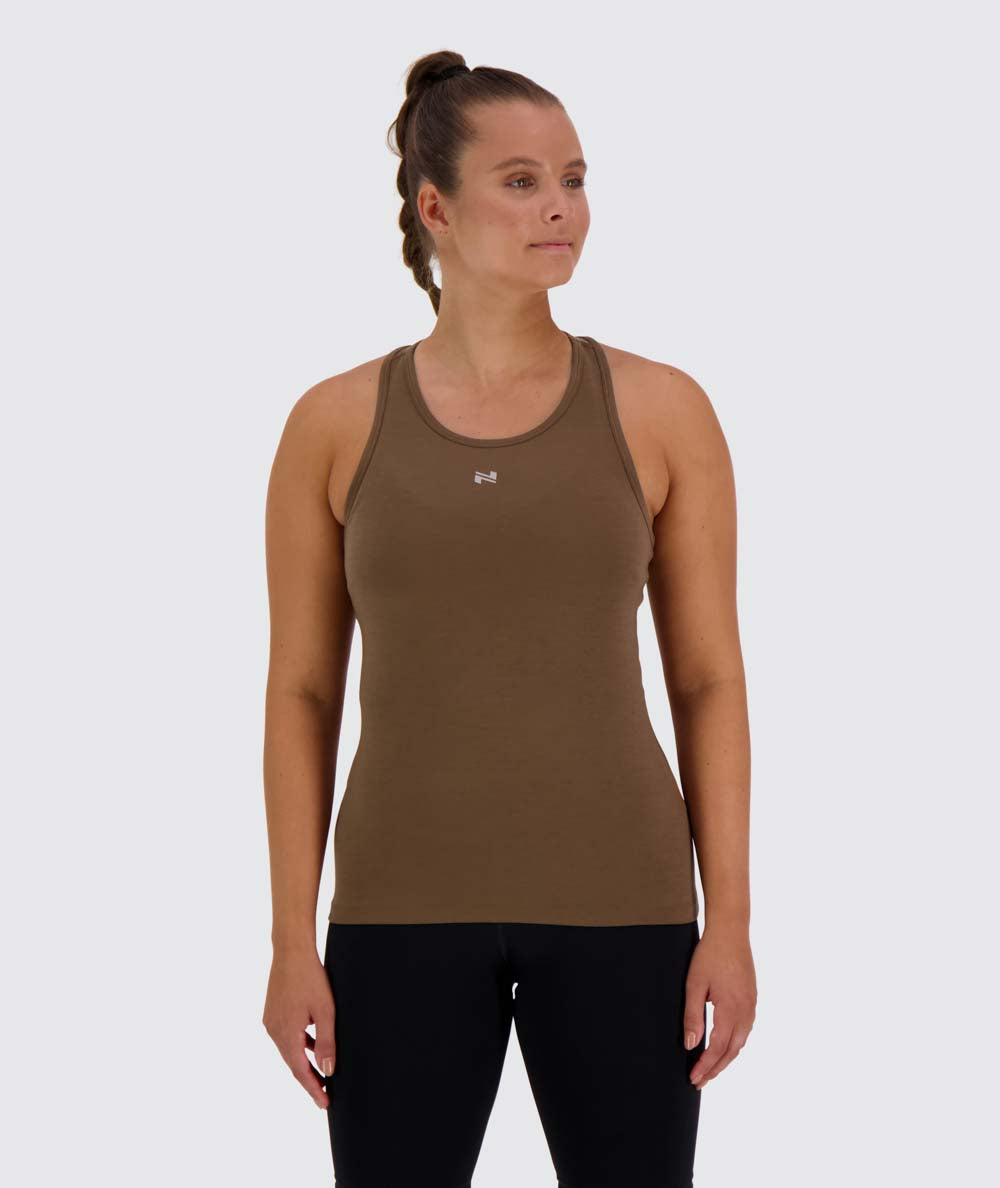 Women's Tank Top #color_espresso