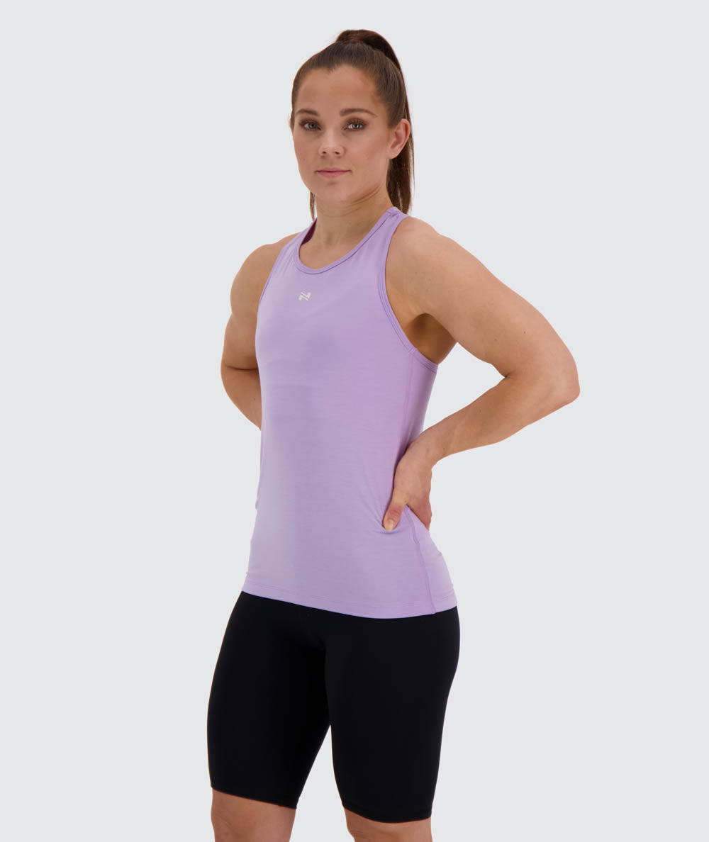 Women's Training Tank Top #color_lavender