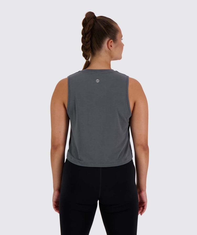 women's crop top #color_steel-grey