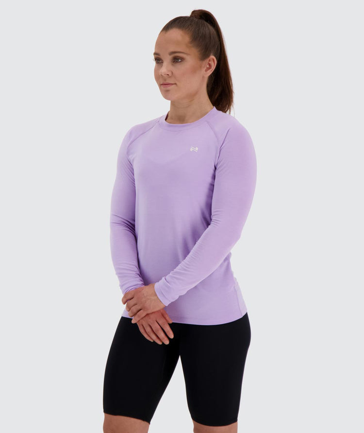 Women's Training Long-sleeve #color_lavender