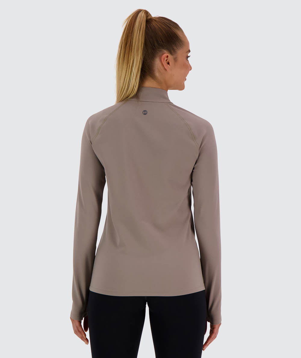 Women's Training Half-Zip #color_sand