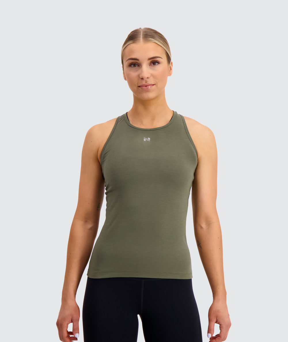 Training Tank Top #color_army-green