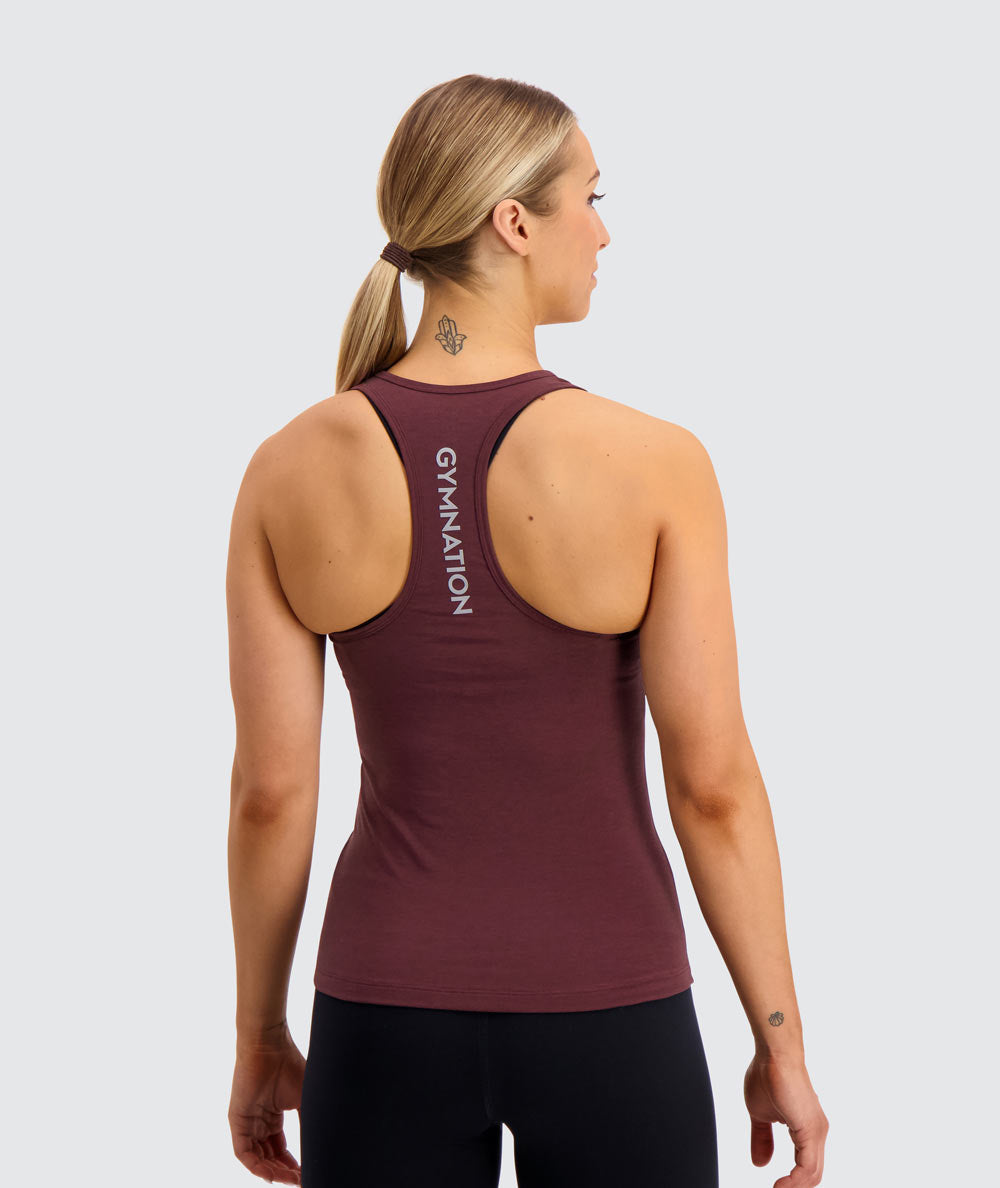 Training Tank Top #color_wine-red