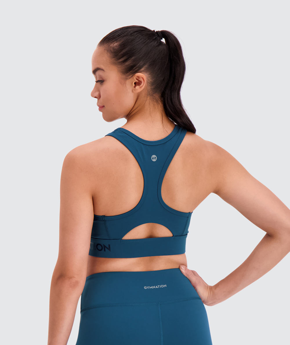 Power Boost Bra #tealblue