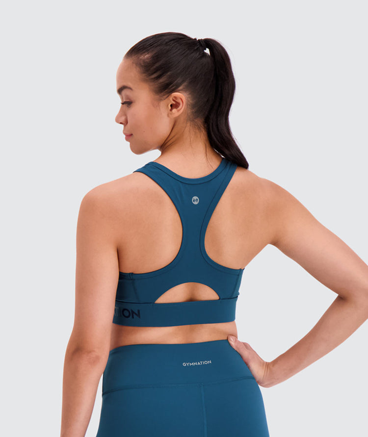 Power Boost Bra #tealblue