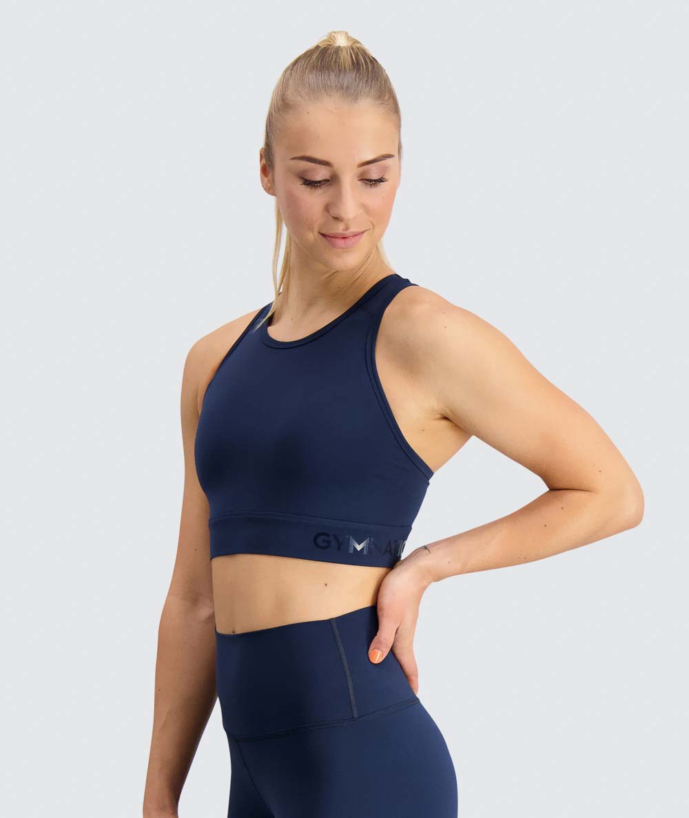 sports bra with good support#color_dark-navy